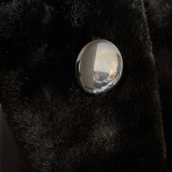 NWOT K. JORDAN FAUX FUR COAT - Picture 6 of 13